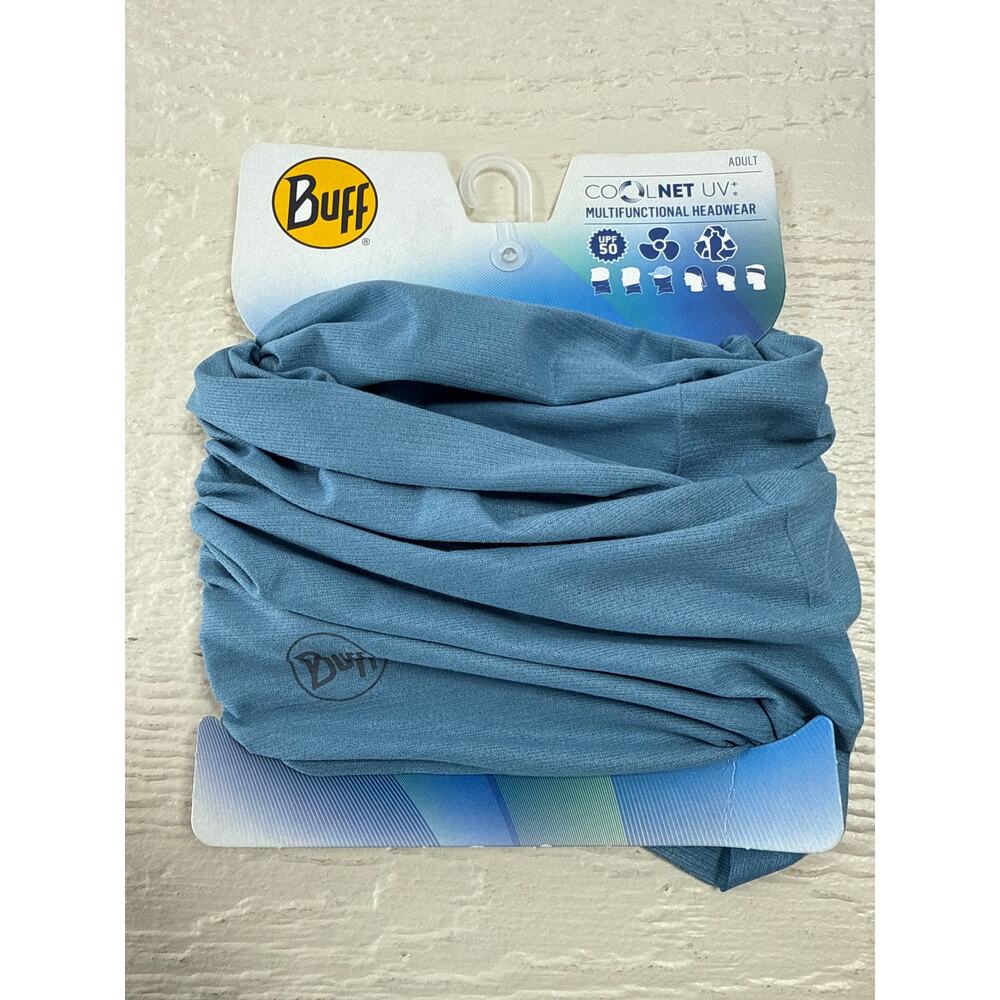 Buff CoolNet UV+ Multifunctional Headwear Adult Blue NEW WITH TAGS